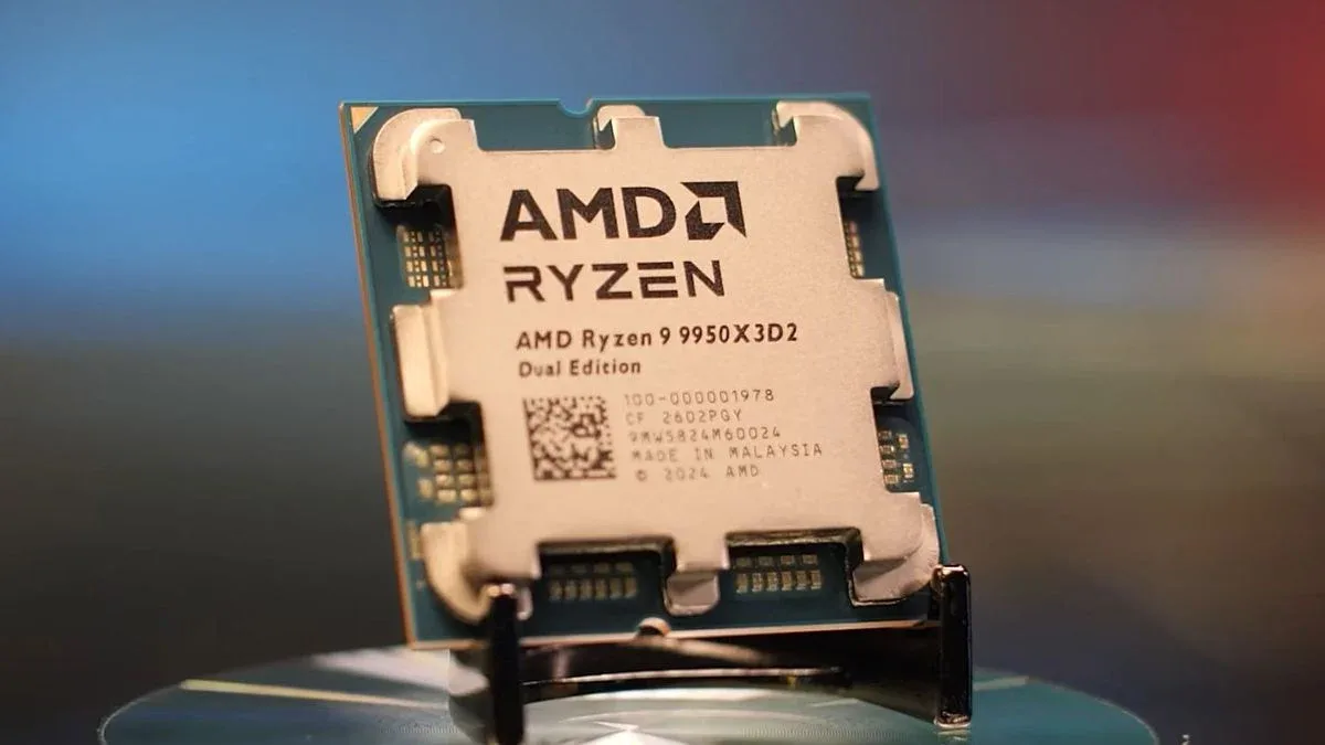Processador AMD EPYC instalado em servidor de alto desempenho