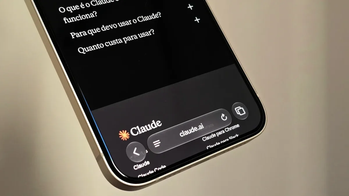 Painel de controle exibindo configurações ativas de memória da inteligência artificial