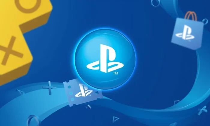 Interface da PlayStation Store exibida na tela de uma televisão em ambiente moderno
