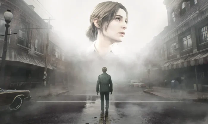 Computador executando tela inicial de Silent Hill 2 Remake através do software de emulação KytyPlus