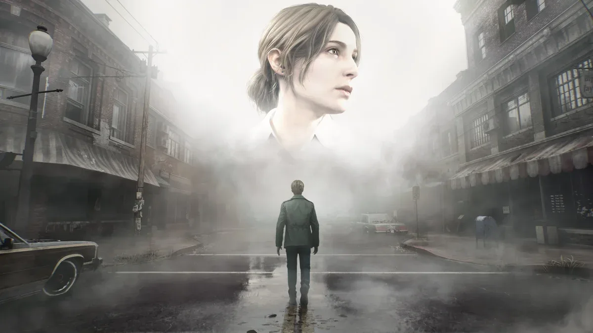 Computador executando tela inicial de Silent Hill 2 Remake através do software de emulação KytyPlus