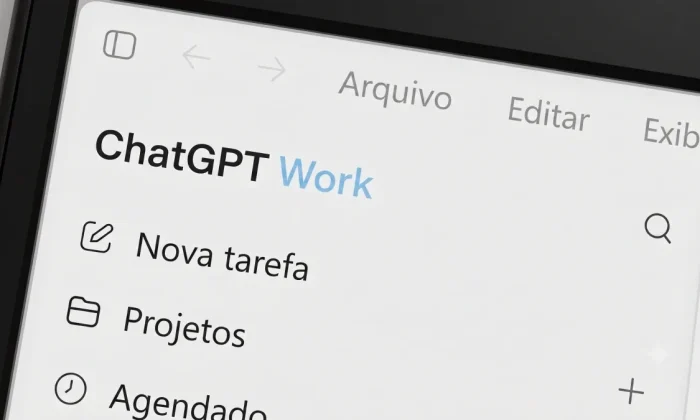 Agente de IA processando dados em uma interface de planilha