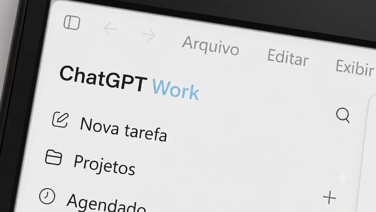 Agente de IA processando dados em uma interface de planilha