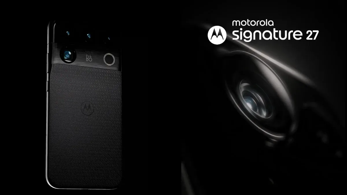 Motorola Signature 27: Conheça o novo topo de linha com câmera de 200 MP e áudio Bang & Olufsen