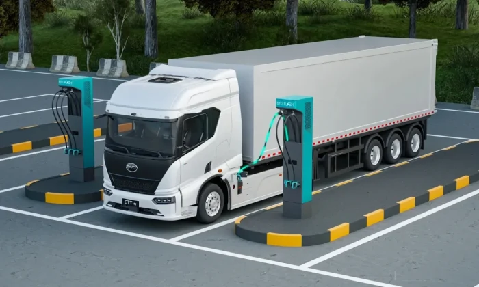 BYD ETT 44 Chega com 1.000 cv, Bateria de 651 kWh e Recarga de 1,5 MW